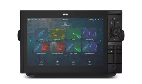 Raymarine Axiom 2 Pro 12″ S CHIRP kortplotter – officielt Raymarine-produktbillede