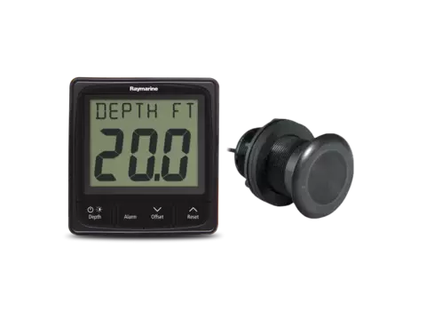 Raymarine i50 Depth pakke med dybdetransducer – officielt Raymarine-produktbillede