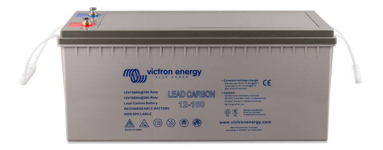 Lead Carbon Battery 12V/160Ah (M8) – produktfoto | SejlStrøm