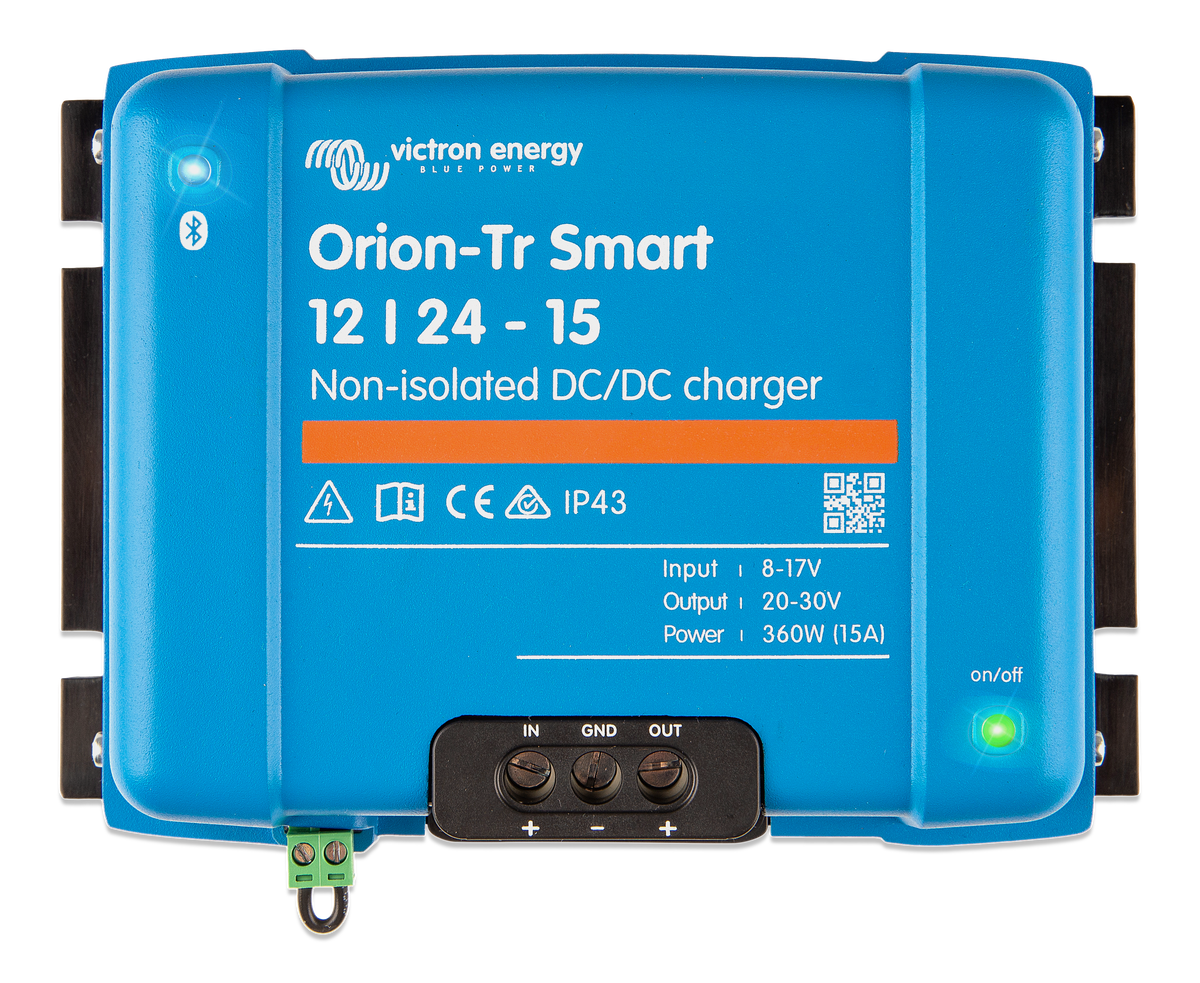 Victron Orion-Tr Smart 12/24-15 – DC-DC-batterilader, ikke-isoleret – produktfoto | SejlStrøm