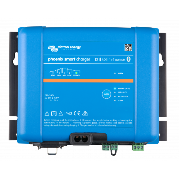 Phoenix Smart IP43 Charger 12/30 (1+1) 120/240V