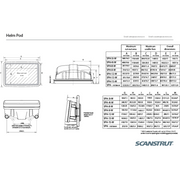 Scanstrut ScanPod SPH-12-W Helm Pod – op til 12" display