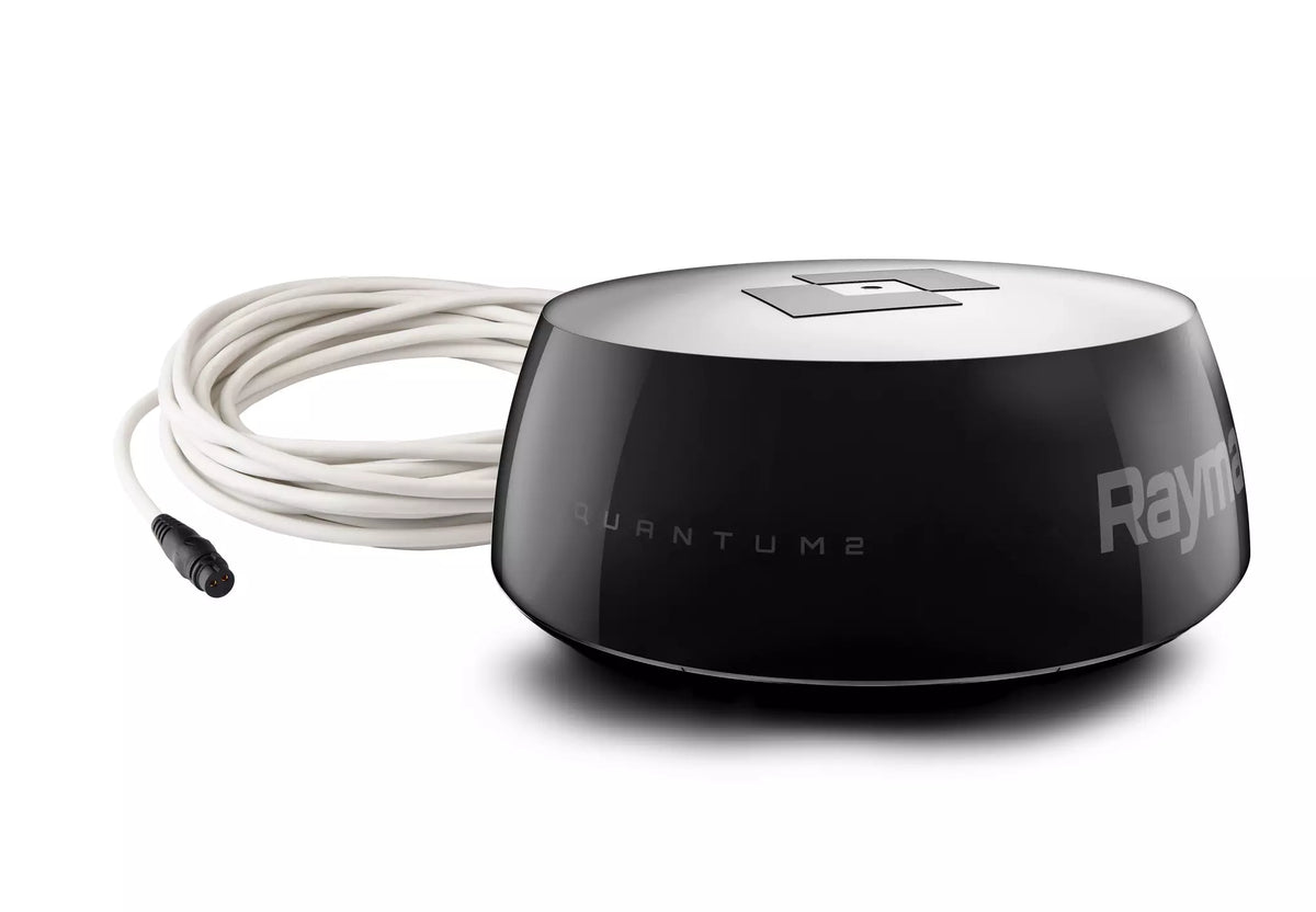 Raymarine Quantum 2 Q24D Doppler 18" Radar med 10 m strømkabel og 10 m datakabel