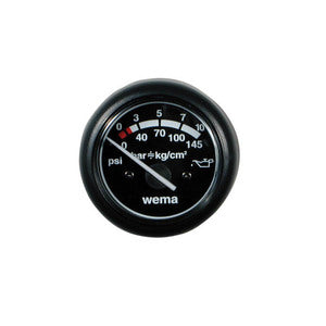 Wema Oil Pressure instr. for SRP-10 (10 bar)