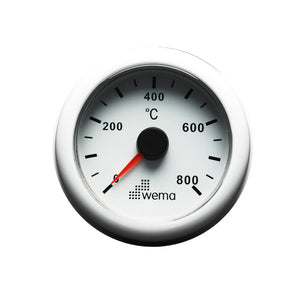 Wema Udstødningstemp. Instrument Hvidt