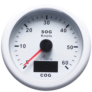 Wema Spedometer 60 kn Hvidt