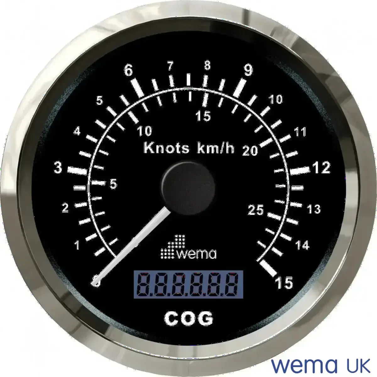Wema Speedometer 15 kn Sort RF