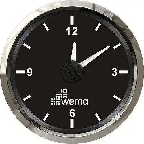 Wema Quartz ur Sort RF