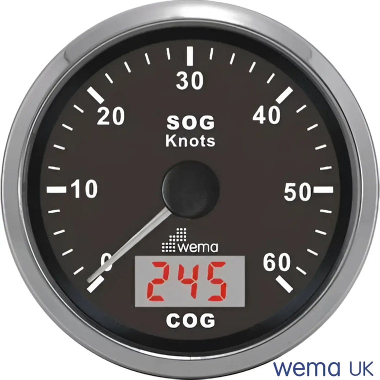 Wema Spedometer 60 kn Sort RF