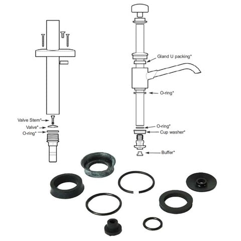 Whale AK0618 V-Pump Service Kit