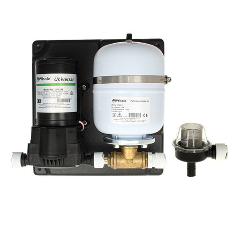 Whale UF2215 Pumpe m. Akkumulator tank 11,5L 12V 45PSI
