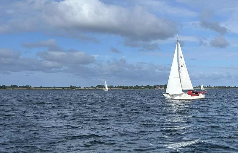 SejlStrøm’s sailing boat Zenith on the water