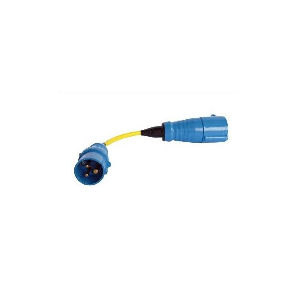 Adapterkabel 16A til 32A CEE / 250V - SejlStrøm