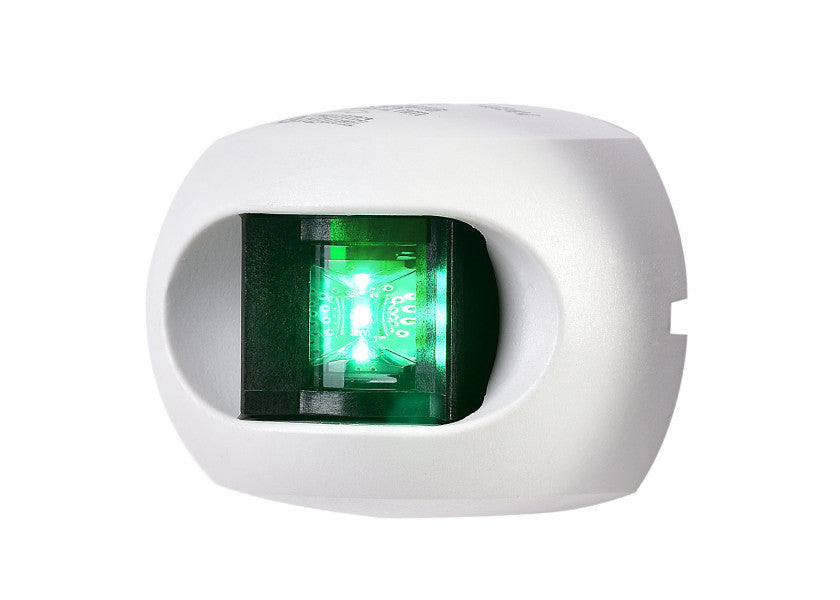 AQUA SIGNAL Series 34 LED Starboard Light – white casing