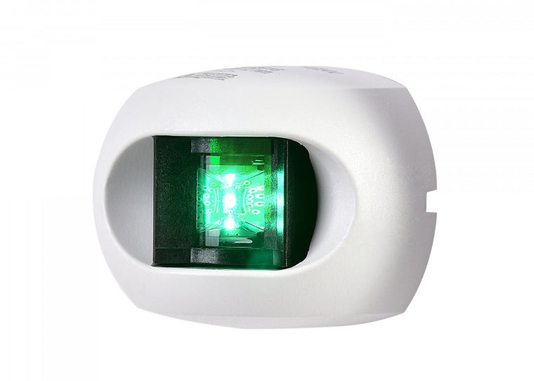 AQUA SIGNAL Series 34 LED Starboard Light – white casing