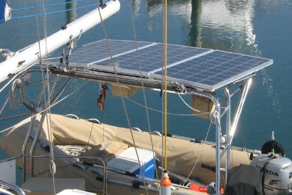 Båd solanlæg 950Wh (2x 120Wp) MPPT - SejlStrøm