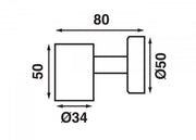 BATSYSTEM LED Reading Lamp TUBE D1 USB
