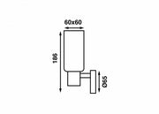 BATSYSTEM LED wall lamp LEIA LW3 USB