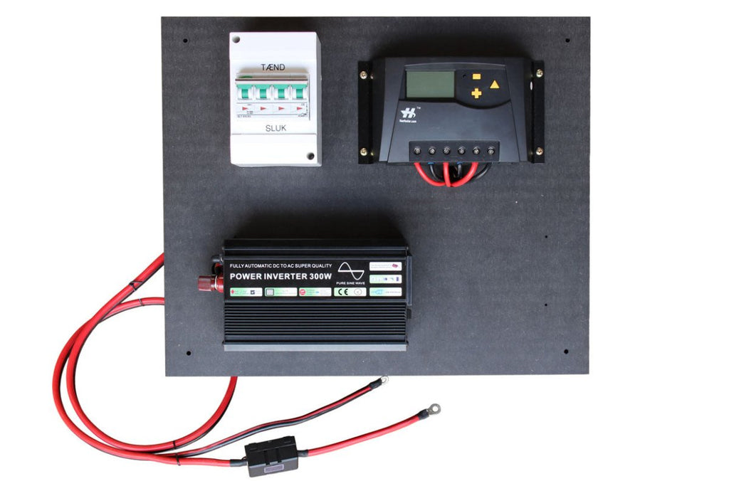 Billigt solcelleanlæg til fritidshus / kolonihavehus – 500–650 Wh daglig produktion (off‑grid) - SejlStrøm