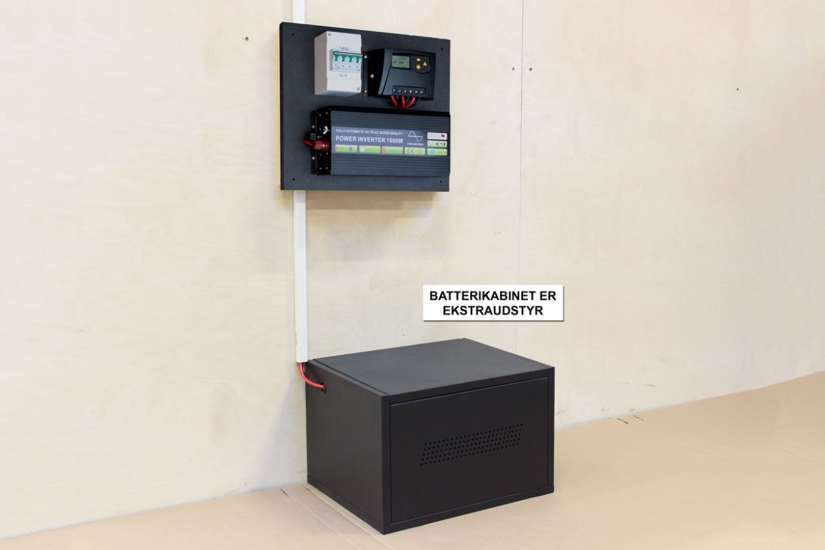 Billigt solcelleanlæg til fritidshus / kolonihavehus – 500–650 Wh daglig produktion (off‑grid) - SejlStrøm