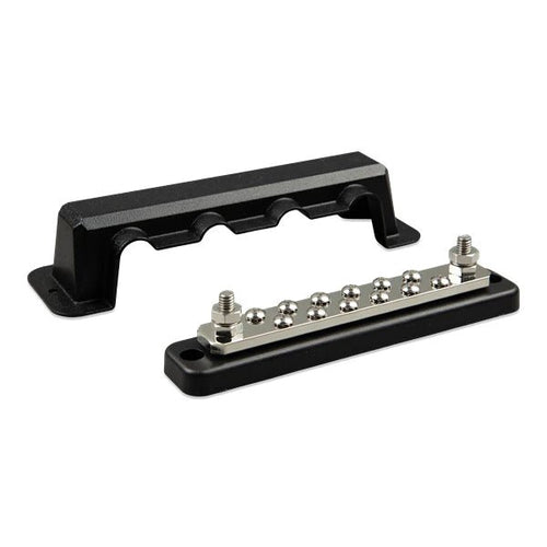 Busbar 250A 2P with 12 screws +cover - SejlStrøm