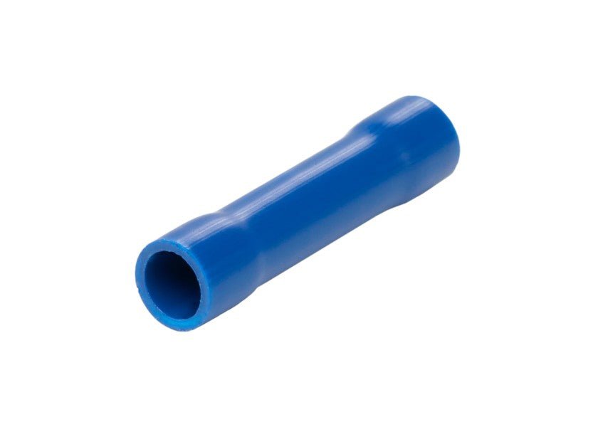 Butt Cable Connector – blue, 1.5 - 2.5 mm², pack of 15 pcs.