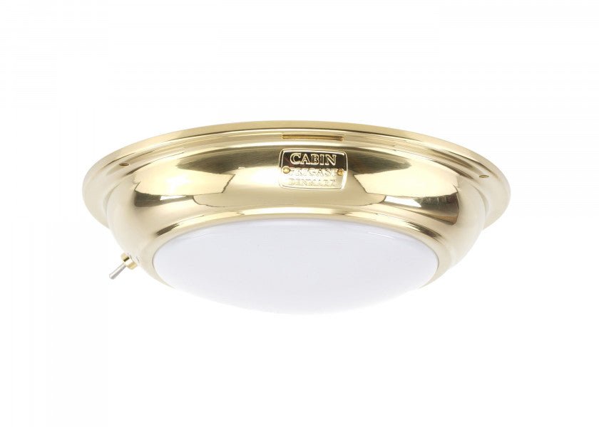 CABIN ANNE Ceiling Lamp – brass, with switch