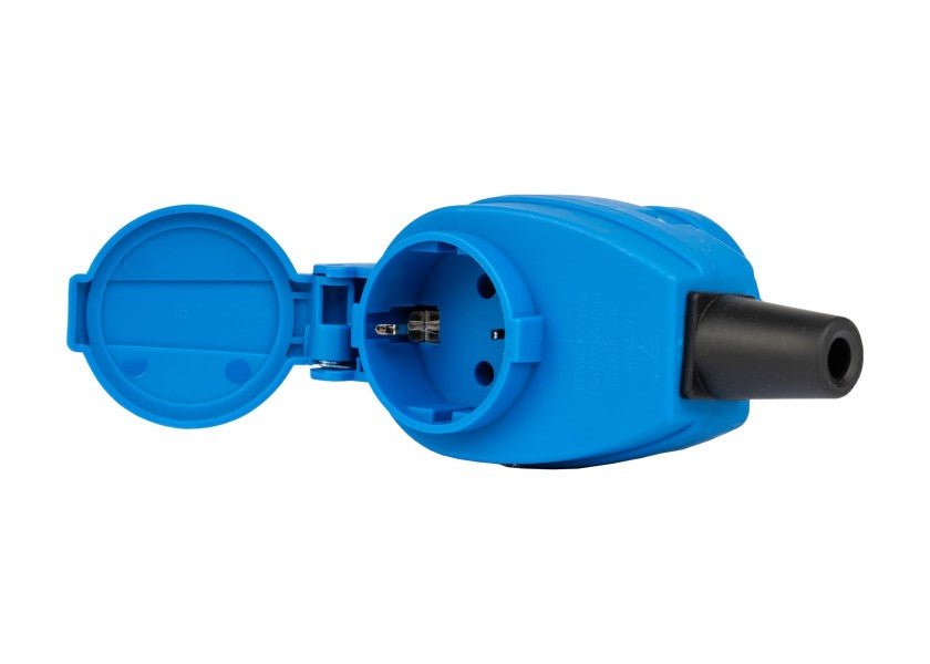 CEE - stik, vinklet / med SCHUKO - stik / 3 - polet - SejlStrøm