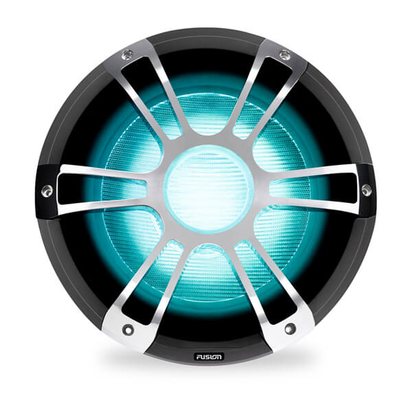 Garmin Fusion Marine subwoofere, 12″ 1.400 W marinesubwoofer i sportskrom med CRGBW – produktbillede 1