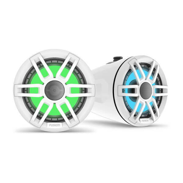 Fusion XS Series Wake Tower Marinehøjttalere, 6,5" 200 watt Sports White wake tower… – produktbillede 1
