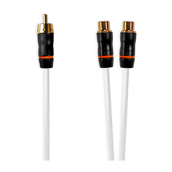 Fusion Performance RCA kabler, Han til dobbelt hun, 0,9 fod (0,27 m) RCA fordelerkabel – produktbillede 1