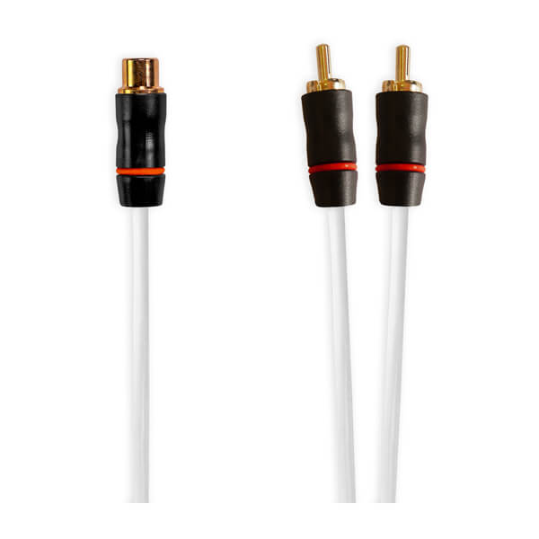 Fusion RCA kabler, RCA fordelerkabel, hun til dobbelt han – produktbillede 1