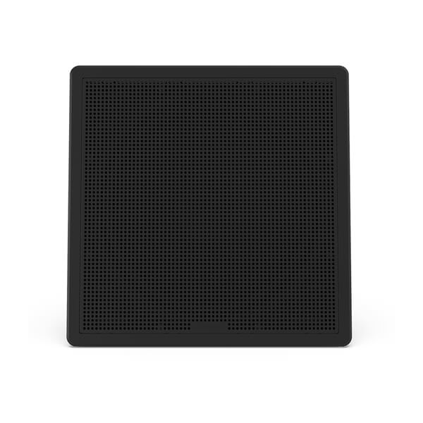 Fusion FM seriens marinesubwoofere, 10" 400 W firkantet, sort, planmonteret… – produktbillede 1