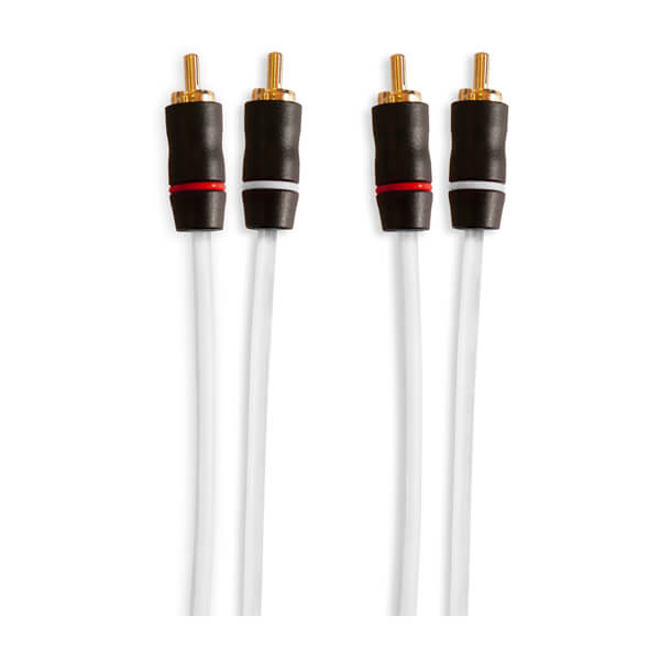 Fusion RCA kabler, 2 kanaler, 25 fod (7,62 m) kabel – produktbillede 1