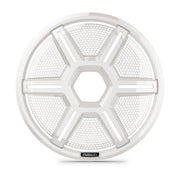 Fusion Apollo™ Subwoofer Grille, 12" Shielded White subwoofer grille