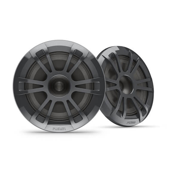 Fusion EL Series marinehøjttalere, 6,5" 80 watt marinehøjttaler (par) i Sports Grey – produktbillede 1
