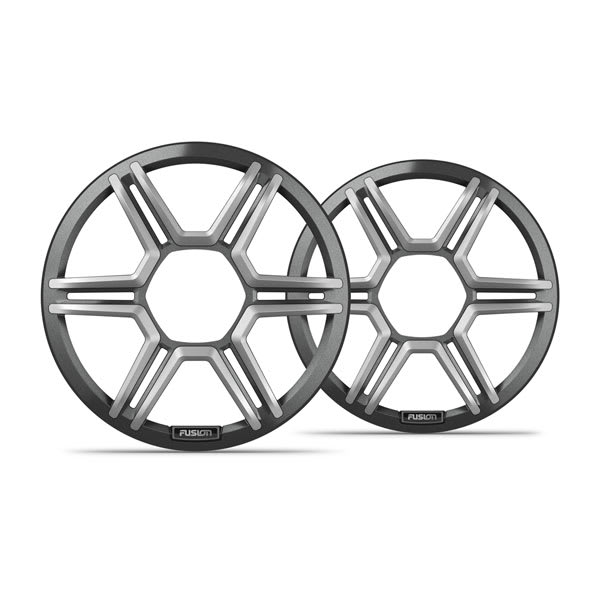 Fusion Apollo Højttalergitre, 7,7" Sports Grey højttalergitre (par) – produktbillede 1