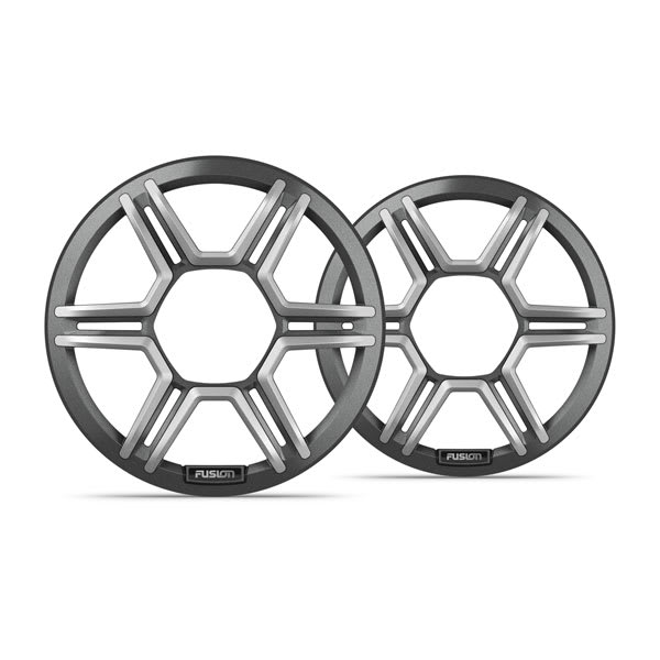 Fusion Apollo Højttalergitre, 6,5" Sports Grey højttalergitre (par) – produktbillede 1
