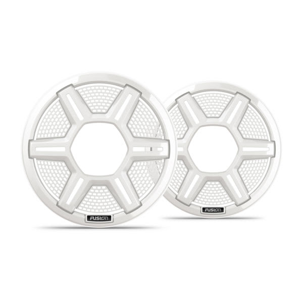 Fusion Apollo Højttalergitre, 6,5" Shielded White højttalergitre (par) – produktbillede 1
