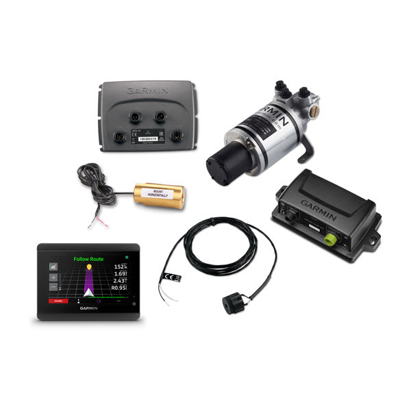 Garmin Compact Reactor™ 40 hydraulisk autopilot med GHC™ 50 og Shadow Drive™ Technology Pack – officielt Garmin produktbillede
