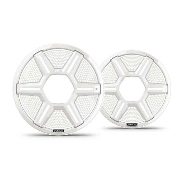 Fusion Apollo Højttalergitre, 8,8" Shielded White højttalergitre (par) – produktbillede 1