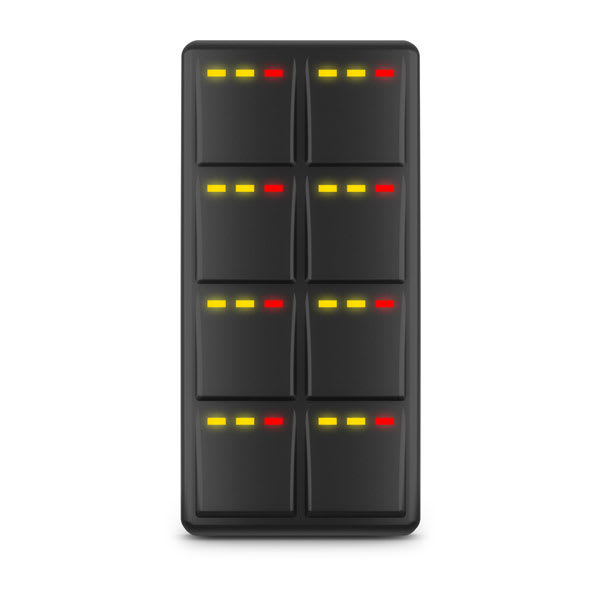Garmin EmpirBus™ SP8 & SP12 kontakter, SP8, lodret – officielt Garmin produktbillede
