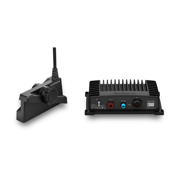 Garmin LiveScope™ Plus system med GLS 10™ og LVS34 transducer – officielt Garmin produktbillede