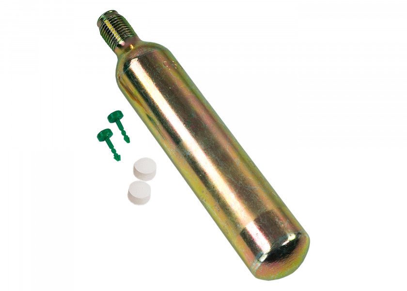 CO₂ - erstatningspatron / 22 g / gevind / Junior SC / AL - SejlStrøm