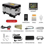 Sunster TB10 8 kW dieselfyr – Toolbox med WiFi og Bluetooth