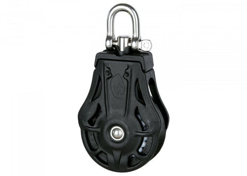 Enkelt blok med drejning / 10 mm / kugleleje - SejlStrøm