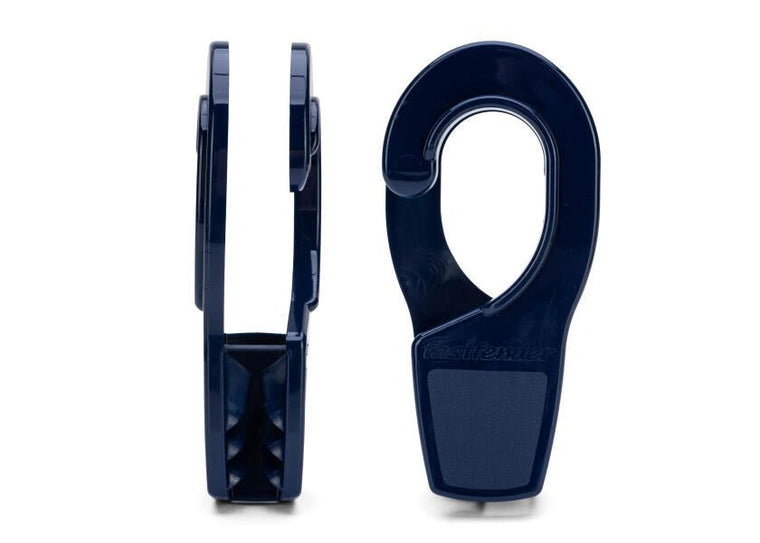 Fenderholder til 32 mm skinne / blå - SejlStrøm