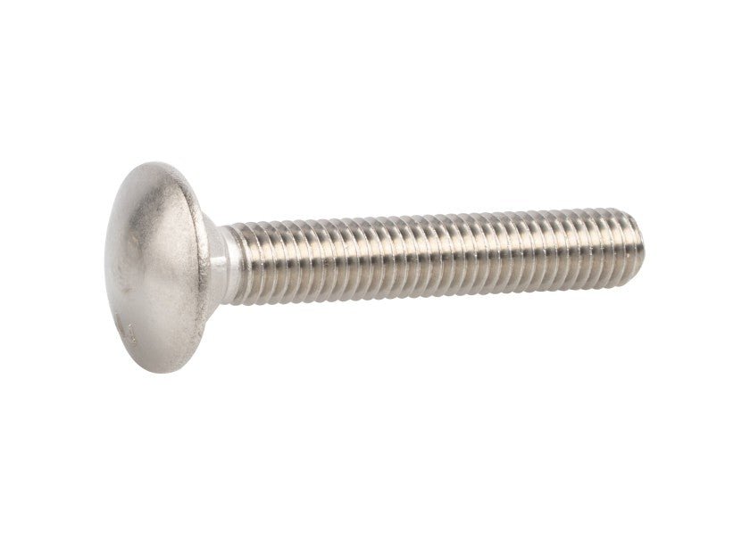 Coach bolt with round head – DIN 603, ISO 8677, V4A