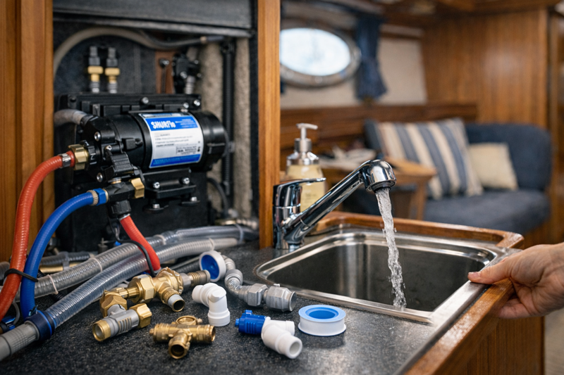 Fittings & hoses – build a reliable water system