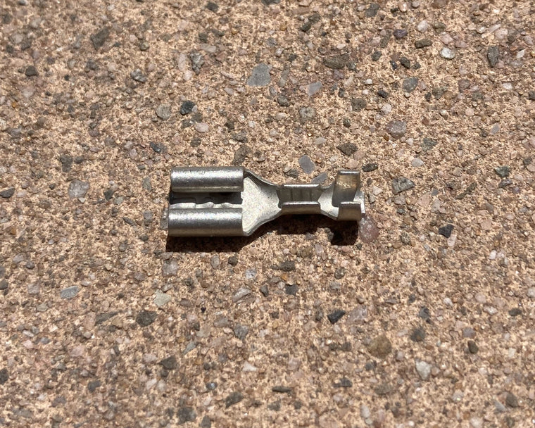 Fladstik Hun Blå 6,3 mm. - SejlStrøm